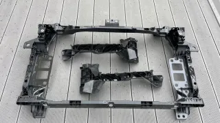 2017-2019 4M0805594C Передняя панель крепления облицовки (телевизор) Audi Q7 4M Арт e10078199, вид 3