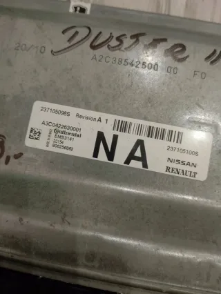237105098S 237150100S A2C0422630001 Блок управления двигателем Dacia Duster 2 Арт e10078908, вид 2