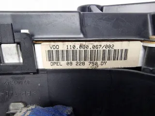 09228750DY Щиток приборов (приборная панель) Opel Astra G Арт e10088465, вид 6