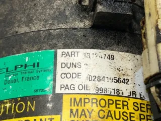 13124749 LORK-535-18073 Компрессор кондиционера Opel Astra H Арт e10088843, вид 4