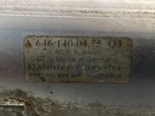 00005320C8 A6461400475 170107268004 Радиатор EGR Mercedes E W211 Арт e10092758, вид 4