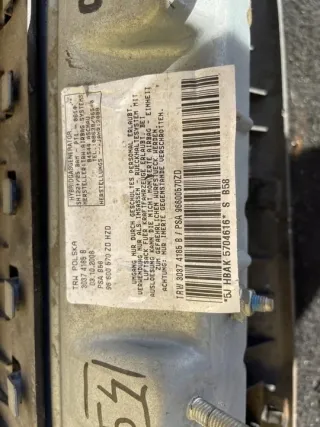 96600570ZD Подушка безопасности Citroen C4 2 Арт e10131690, вид 3
