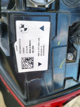 H3744227313 Фонарь задний левый BMW X6 G06 Арт e10208454, вид 2