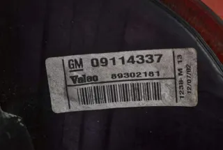 09114337 Фонарь задний правый Opel Corsa D Арт e10223036, вид 8