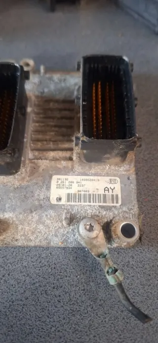 Z14XEP 901632208 941079928413 1039S28413 Блок управления двигателем Opel Corsa C Арт e10232013, вид 3