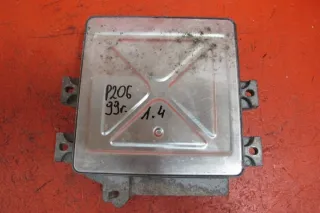 9636728680 Блок управления двигателем Peugeot 206 1 Арт e10232204, вид 3