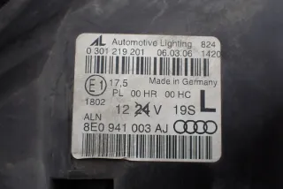 8E0941003AJ 0301219201 Фара левая Audi A4 B7 Арт e10245804, вид 7