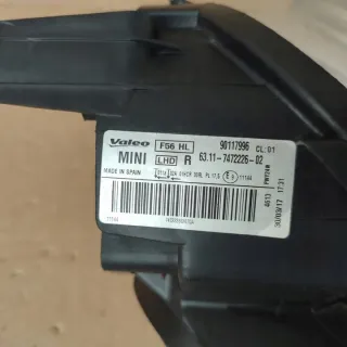 7472226-01 Фара правая MINI Cooper F56,F55 Арт e10283800, вид 6