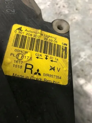 MR957354 Фара правая Mitsubishi Colt 6 Арт e10284560, вид 6