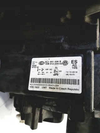 6C1941006B Фара правая Volkswagen Polo 5 Арт e10315201, вид 5