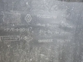 850222027R Бампер задний Dacia Duster 2 Арт e10332697, вид 8