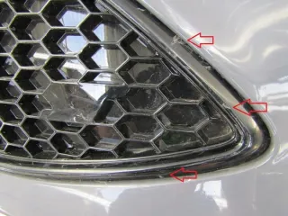 F1EB-17757 Бампер передний Ford Focus 3 restailing Арт e10334261, вид 7