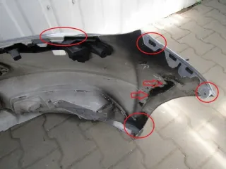 F1EB-17757 Бампер передний Ford Focus 3 restailing Арт e10334261, вид 8