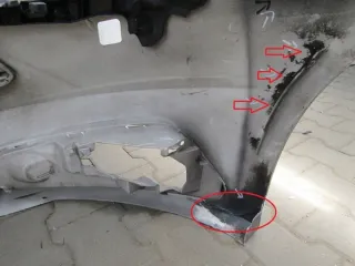 F1EB-17757 Бампер передний Ford Focus 3 restailing Арт e10334261, вид 9