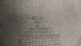 86611K7000 C0YERRR Бампер задний Hyundai i10 2 Арт e10336526, вид 9