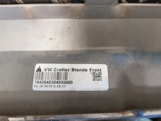 7C0807819A Бампер передний Volkswagen Crafter 2 Арт e10357471, вид 9