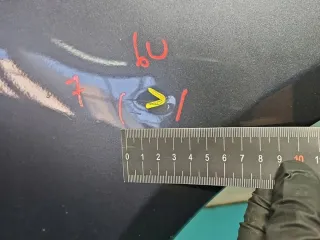IMPRK1358816 Крыло переднее правое Mitsubishi Lancer 7 Арт e10370402, вид 10