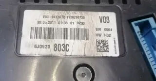 6J0920803C 04126051120 Щиток приборов (приборная панель) Seat Ibiza 4 Арт e10404815, вид 3