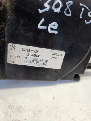 9677818380 Фонарь задний левый Peugeot 308 2 Арт e10439211, вид 4