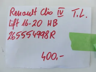 2015-19 265554998R Фонарь задний левый Renault Clio 4 Арт e10439246, вид 5