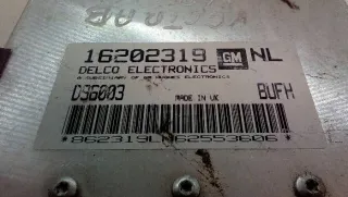 16202319 Блок управления двигателем Opel Vectra B Арт e10456596, вид 7