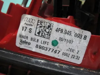 4F9945093B 89037747 Фонарь задний левый Audi A6 C6 (S6,RS6) Арт e10469318, вид 3