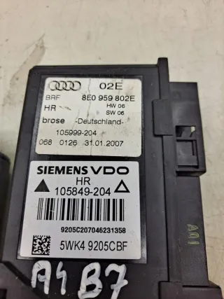 8E0959802E Моторчик стеклоподъемника Audi A4 B7 Арт e10475618, вид 3