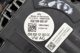 5Q0959455AP 5Q0121203CC 5Q0121205C 5Q0121207J Вентилятор радиатора Volkswagen Golf 7 Арт e10479651, вид 4