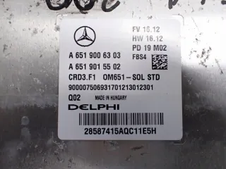 A6519006303 A6519015502 Блок управления двигателем Mercedes CLA c117 Арт e10479766, вид 4