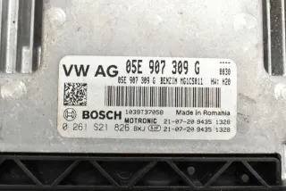 05E907309G 0261S21826 05E906012AM Блок управления двигателем Volkswagen Golf 8 Арт e10480213, вид 4