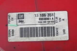 13186351 Фонарь задний правый Opel Corsa D Арт e10482797, вид 4