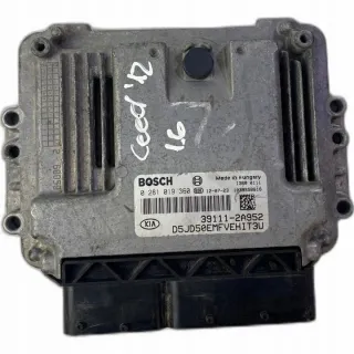39111-2a952 0281019360 Блок управления двигателем Kia Ceed 2 Арт e10493052, вид 1