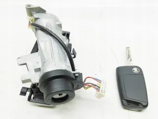 1K0905851 5Q0905865A Замок зажигания Skoda Fabia 3 Арт e10505028, вид 2
