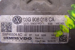 03G906018CA Блок управления двигателем Volkswagen Passat B6 Арт e10507195, вид 4