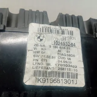 1024932-84 Щиток приборов (приборная панель) BMW 1 E81/E82/E87/E88 Арт e10508612, вид 3