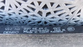 8W0816411C Радиатор кондиционера Audi A4 B9 Арт e10513023, вид 4