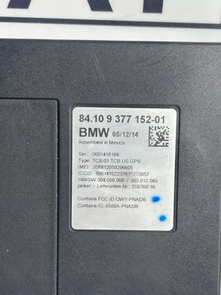 9377152 Блок комфорта BMW 5 F10/F11/GT F07 Арт e10541097, вид 2
