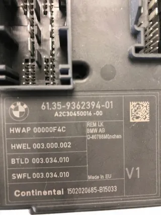 9362394 Блок комфорта BMW 1 F20/F21 Арт e10541108, вид 4