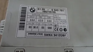61356943791 Блок комфорта BMW 3 E90/E91/E92/E93 Арт e10542523, вид 4
