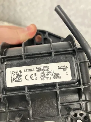 9820860280 Подушка безопасности Opel Corsa F Арт e10557203, вид 2