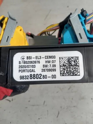 9832880280 Блок комфорта Opel Corsa F Арт e10562022, вид 3