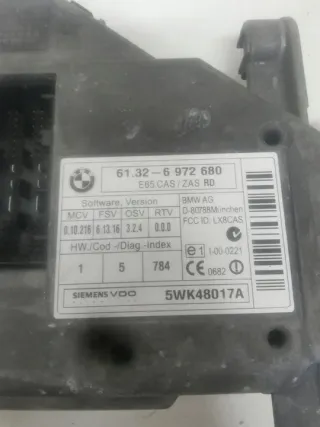 6972680 5WK48017A Замок зажигания BMW 7 E65/E66 Арт e10562333, вид 2