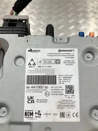 9844106080 Блок навигации Opel Mokka 2 Арт e10564687, вид 3