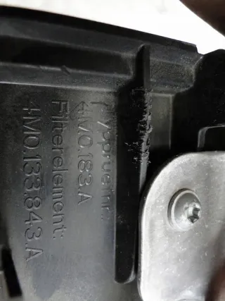 4M0133849L 4M0183A 4M0133837M Корпус воздушного фильтра Audi Q7 4M Арт e10565598, вид 8