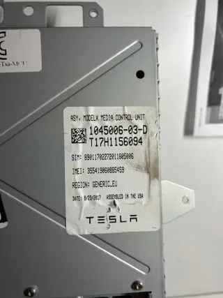 Блок навигации Tesla model X 2015г. 1045006-03-D - Фото 5