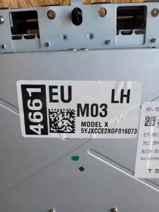 1045006-03-B Блок навигации Tesla model X Арт e10565960, вид 9