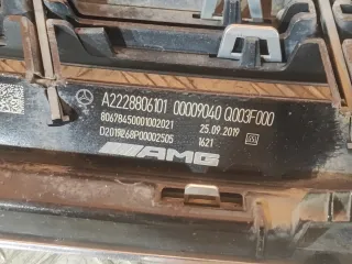 A22288029009040, A2228806101, 2 решетка радиатора Mercedes S W222 Арт 308440PM, вид 7