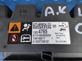13534765,AKV Блок AirBag Opel Astra K Арт AL14647804880, вид 3