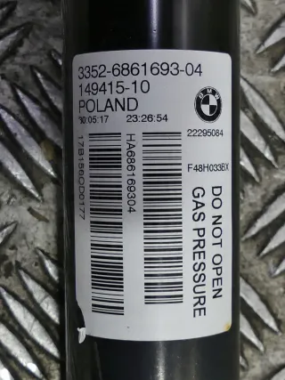 6886761,,,6861693 Амортизатор задний левый BMW X1 F48 Арт AL14842291180, вид 3