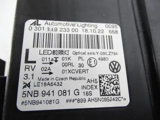 5NB941081G,,,Auto_Car_Parts1 Фара передняя (комплект) Volkswagen Tiguan 2 Арт AL14867958050, вид 6